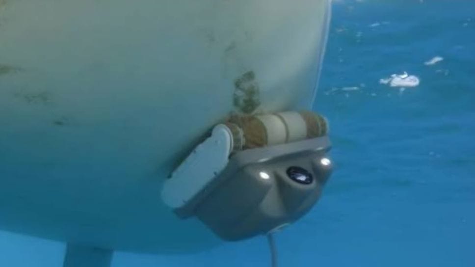 Uno dei mezzi subacquei di Keelcrab