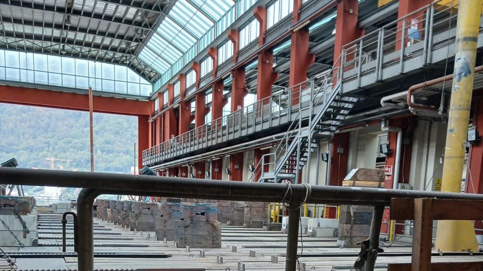 Folla e meraviglia per la “prima” ai cantieri Navicomo