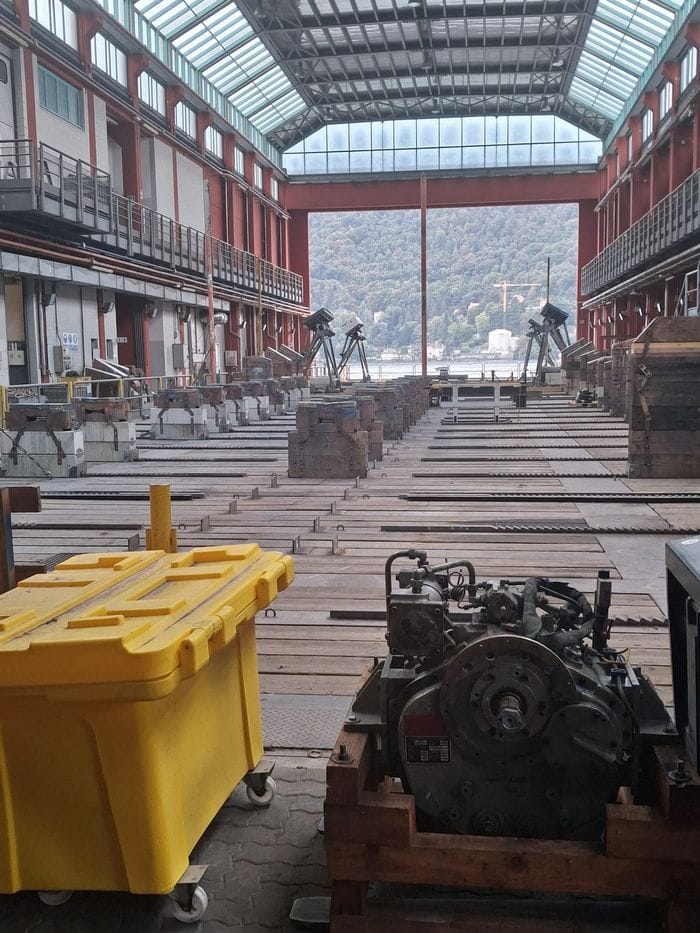 Folla e meraviglia per la “prima” ai cantieri Navicomo