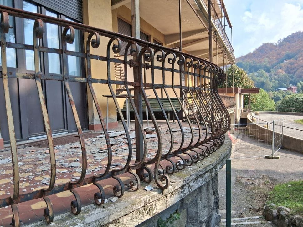 All’ex Sant’Anna molti edifici sono in condizioni precarie