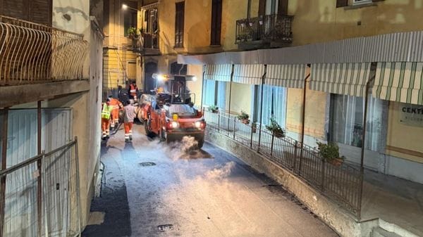 Blevio, terminati i lavori di asfaltatura