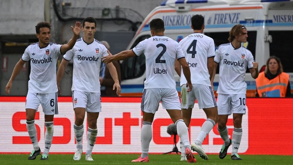 Il Como fa ancora viola la Fiorentina: 1-3 al Franchi