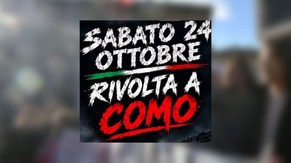 Guerriglia dei giovanissimi, paura a Como per il 24 ottobre. Passamontagna e bombe carta, intervengono Salvini e Confesercenti