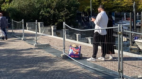 Vergogna lungolago: parapetti a pezzi e il futuro è incerto