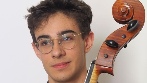 Edoardo, primo violoncello alla European Youth Orchestra Academy