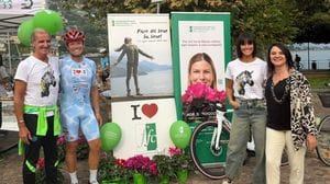 La Charity Bike fa tappa a Gravedona: pedalata in favore della ricerca contro la fibrosi cistica 