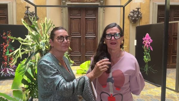 Orticolario,  Lau Cabantous e Lucia Papponi presentano “Les Imaginaires” nell’atrio di Villa Erba