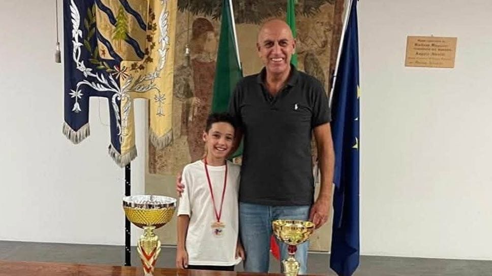 Tommaso, campione regionale Mini Sprint