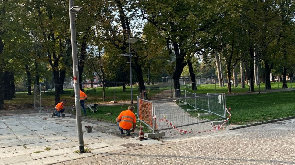 Giardini a lago, cantiere sempre più in ritardo. Fine lavori  per dicembre