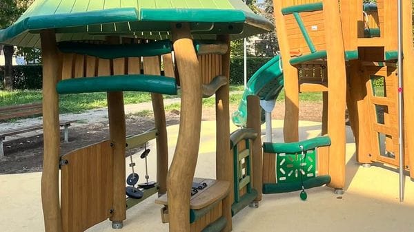 Olgiate, finiti i lavori al parco di Casletto. Attrezzi e nuovi giochi per i bimbi