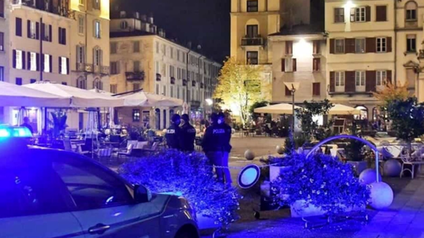 Notte di violenza nel cuore di Como: rissa in piazza Volta, tre feriti in ospedale