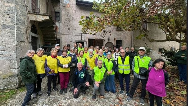 Camminare insieme per stare bene: gli over 65 alla scoperta della Valle del Lanza