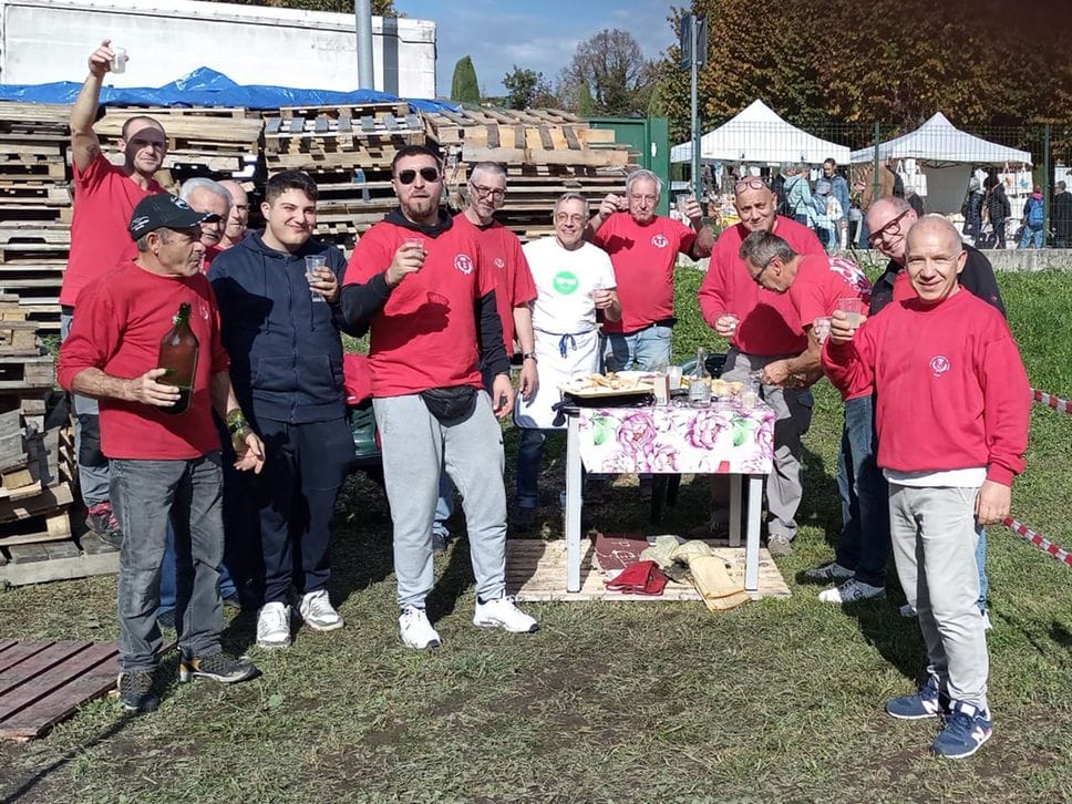 Castagnata ad Anzano, un grande successo