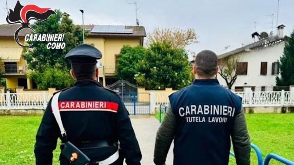 Lavoratore in nero e problemi di sicurezza: multa di 30mila euro all’impresa edile