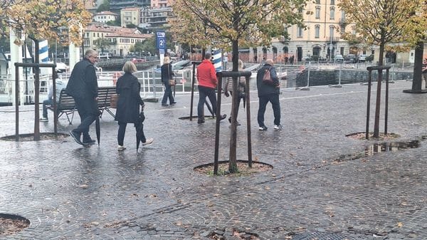 Lungolago a pezzi, la Regione: «C’è la garanzia per il ripristino»