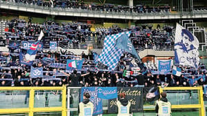 Una sfida mai banale. Sventola in curva il ricordo di Meroni