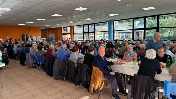 Oltre 160 partecipanti per la festa della terza età a Cucciago