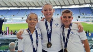 Medaglia d’Oro delle Eccellenze dello Sport, tre giovanissimi di Rovellasca a Roma