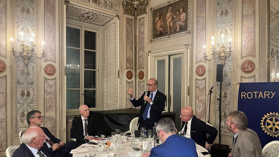 Valditara ospite all’Ucid. «I valori dell’Occidente non siano reperti»