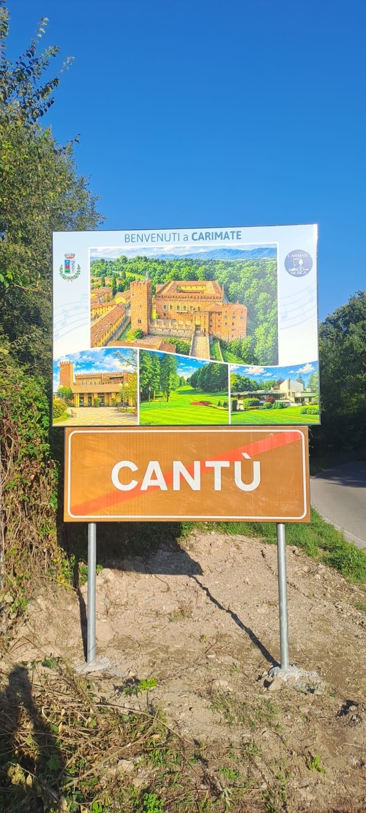 “Benvenuti a Carimate”: i nuovi cartelli per promuovere il territorio
