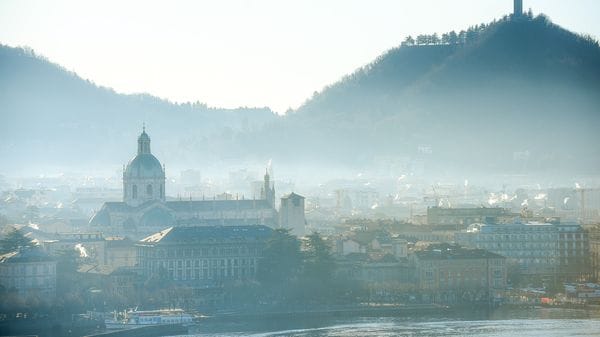Ozono da record: a Como i giorni di aria inquinata sono quasi raddoppiati