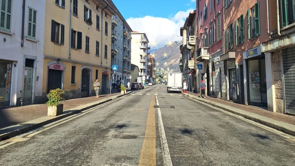 L’appartamento si trova in via Milano