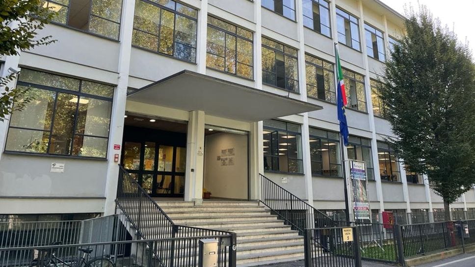 Il liceo artistico Melotti di via Andina a Cantù