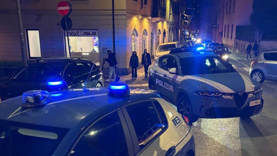 I poliziotti della squadra volante di Como