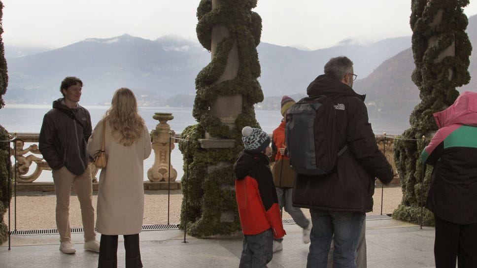 I primi visitatori della stagione sono stranieri