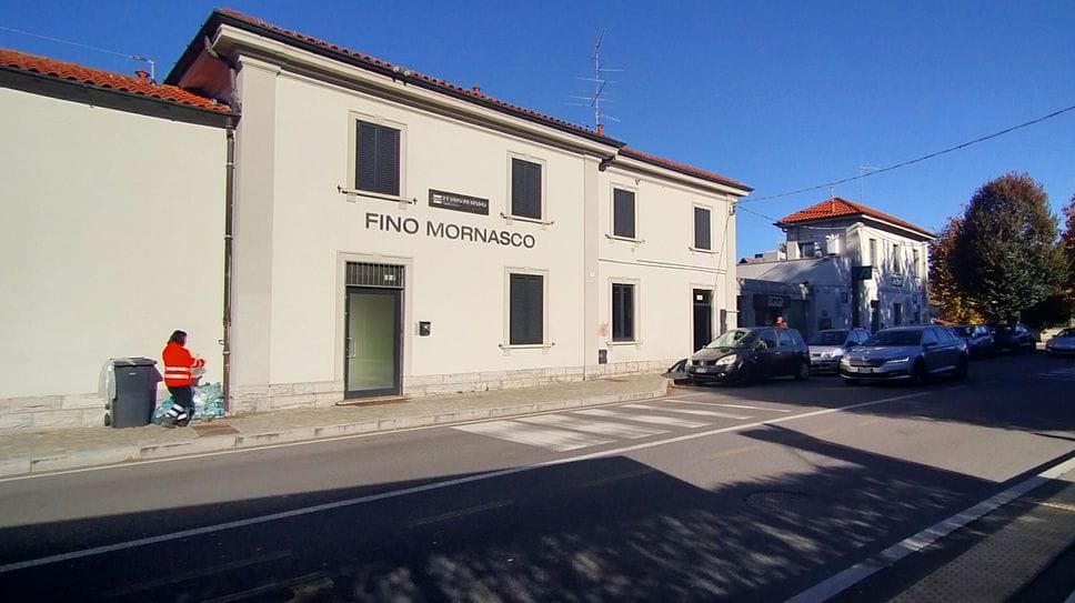 La stazione ferroviaria di Fino Mornasco