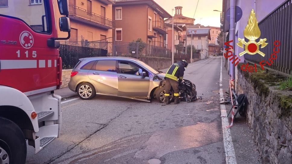 L'incidente in via Colombo