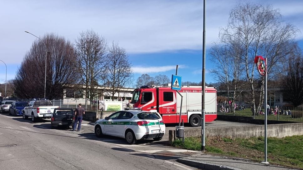 I vigili del fuoco alla scuola dell’infanzia
