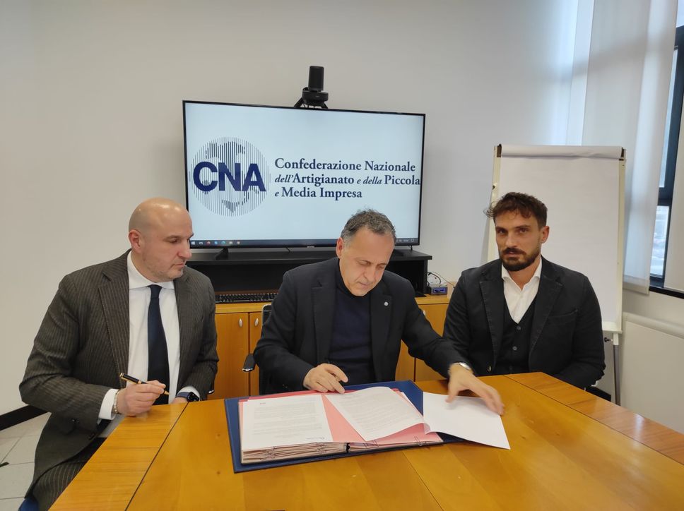 Emanuele Tegni, Pasquale Diodato e Andrea Tugnoli