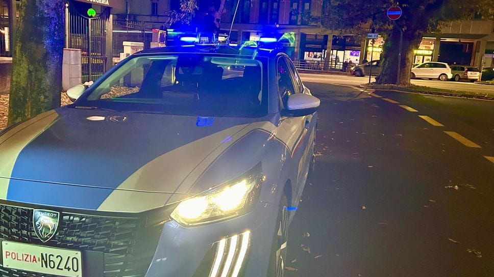 L’intervento della Polizia di Stato