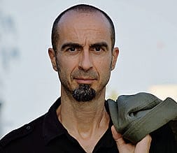 Lo scrittore Fabio Andina