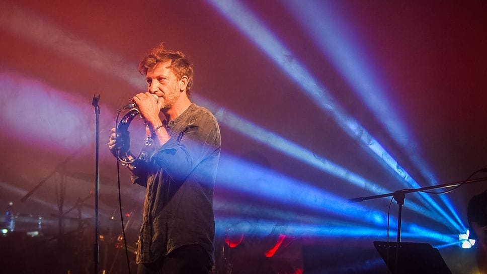 I “7 Grani” durante un concerto al cinema Gloria