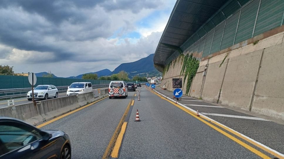 Stasera altre chiusure in autostrada per i lavori