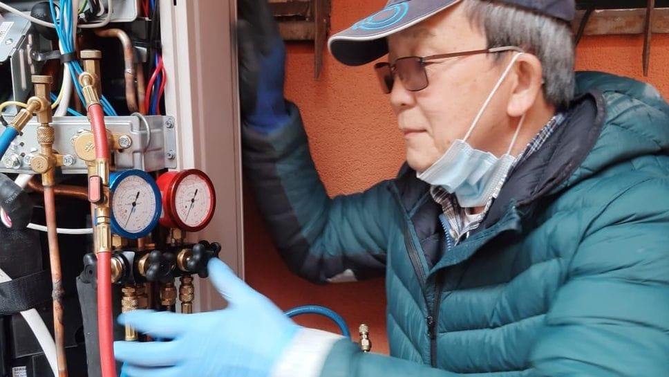 Thanh Doan, co-titolare dell’azienda il Frigorista di Como