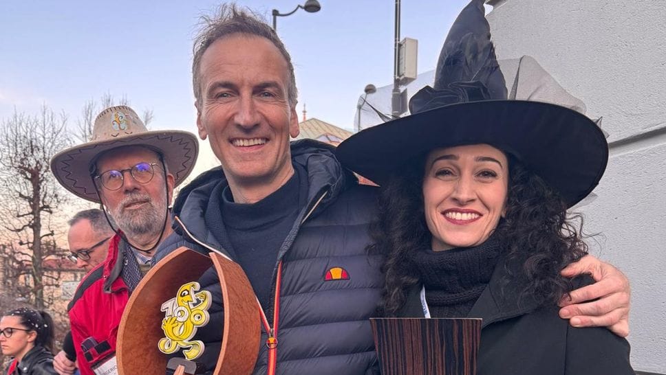 Da sinistra Fabio Frigerio, Alessandro Fermi e il sindaco Alice Galbiati