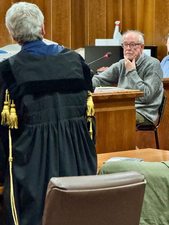 Cecco Bellosi in aula oggi