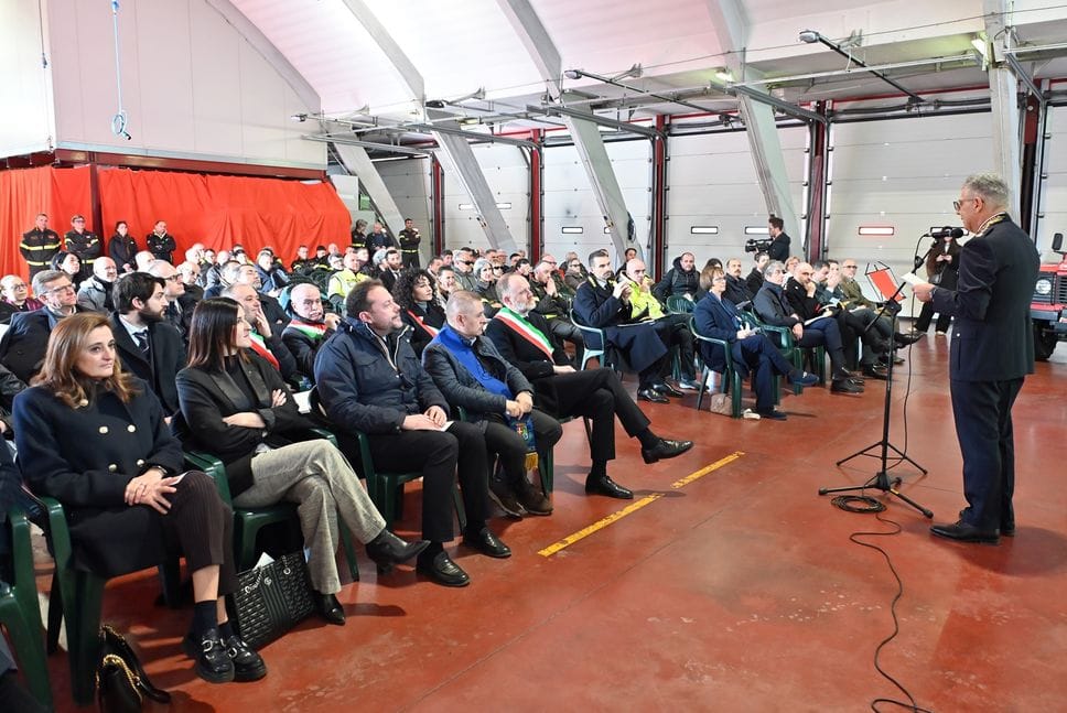87 ESIMO ANNIVERSARIO DI FONDAZIONE CORPO DEI VIGILI DEL FUOCO: IL COMANDANTE ANTONIO PUGLIANO COMO