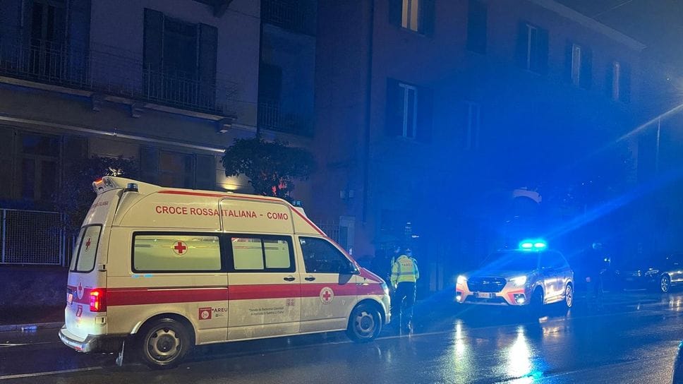 I soccorsi in via Dottesio