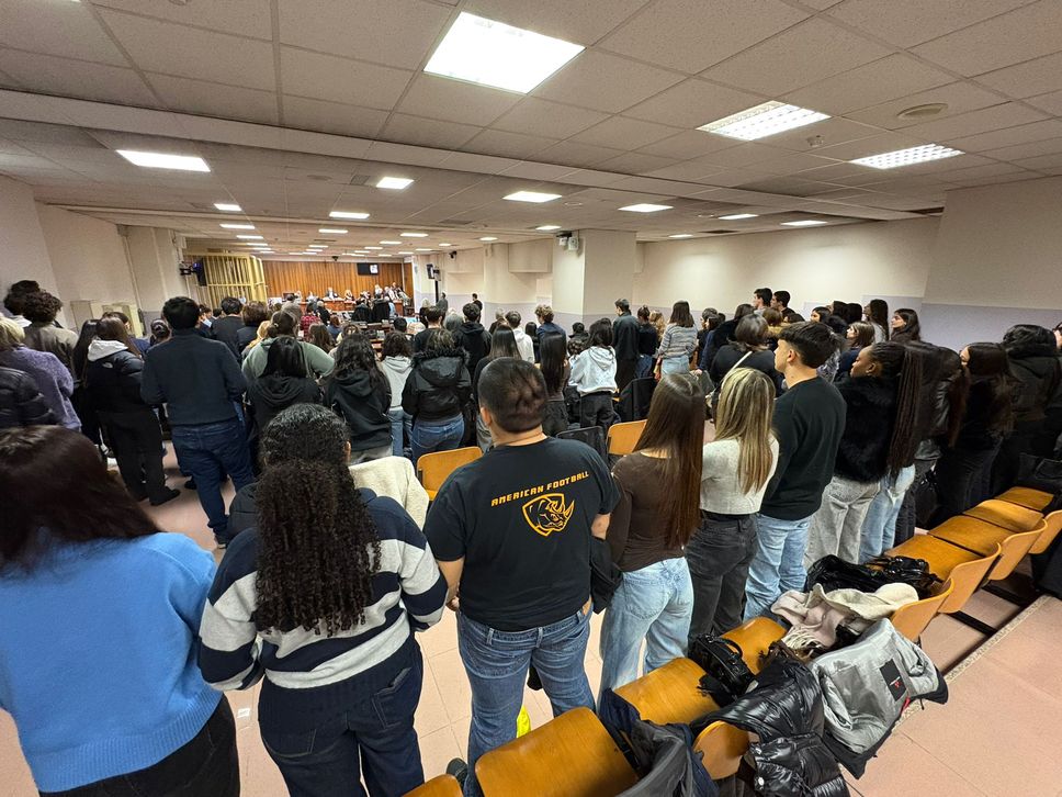 Gli studenti in aula