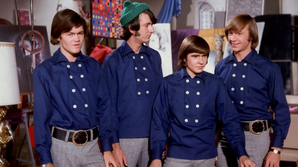 The Monkees, ovvero, da sinistra: Micky Dolenz, Michael Nesmith, Davy Jones e Peter Tork
