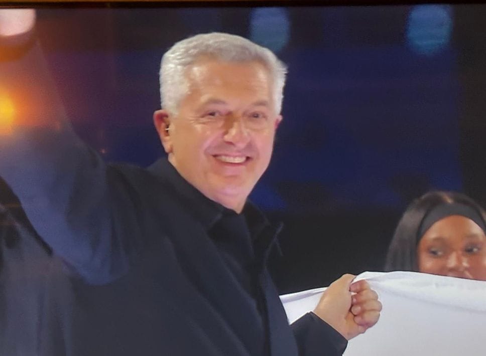 Filippo Grandi durante la cerimonia di apertura