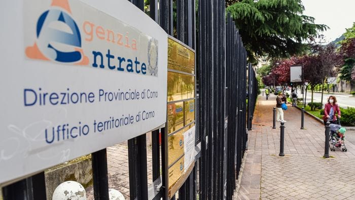 La sede comasca dell’Agenzia delle Entrate