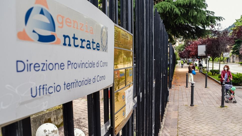 La sede comasca dell’Agenzia delle Entrate