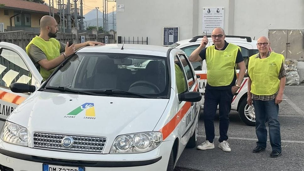 I volontari di “Azione Lambro”