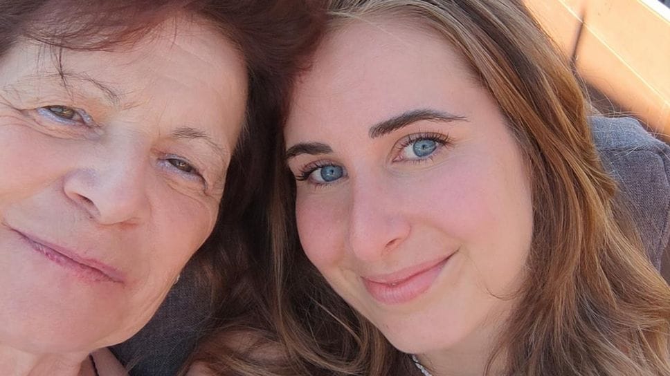Mamma Angelica con la figlia Cristina