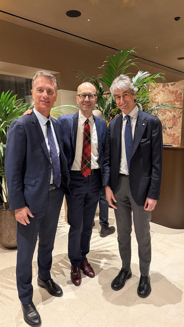 Il prefetto Corrado Conforto Galli, Diego Minonzio e il questore Filippo Ferri